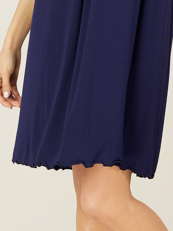 Lega viskoziniai naktiniai "Merita Dark Blue"
