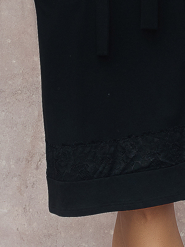 Lega medvilninis chalatas "Keira Black"