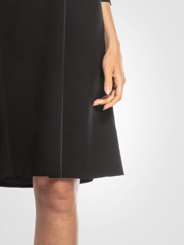 Tessita platėjanti suknelė "Bella Black"