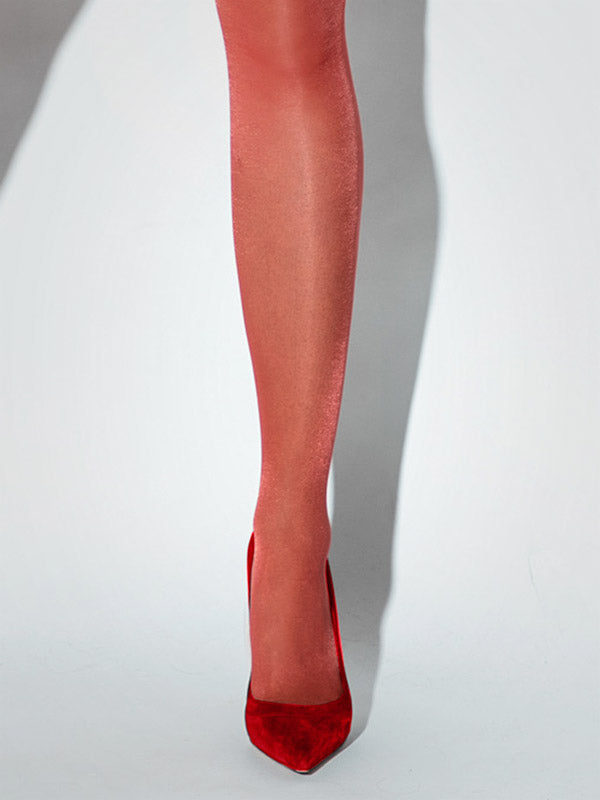 Amour pėdkelnės atviru tarpkoju "Hip Gloss 20 Den Red"