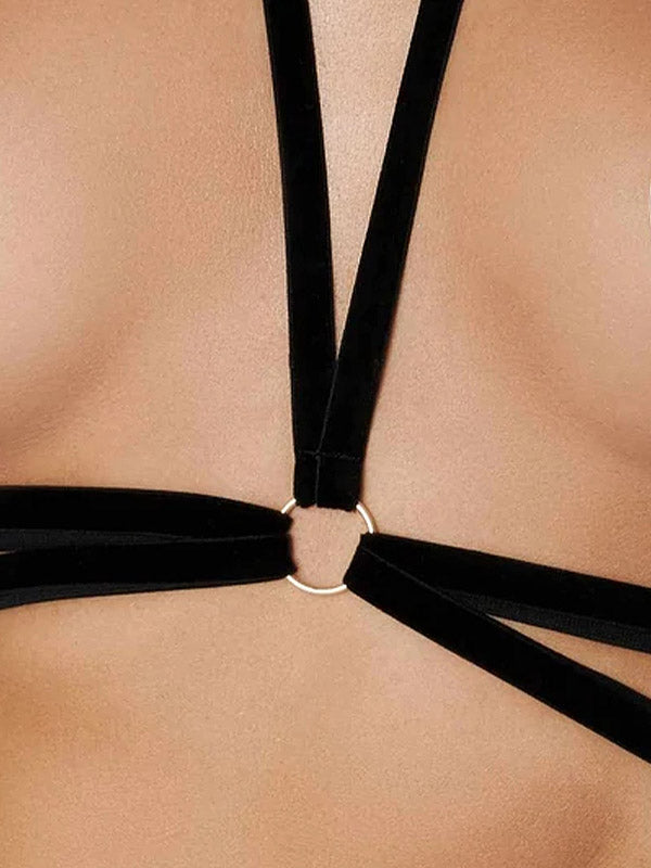 Maison Close kūno dirželiai "Les Fetiches Black"