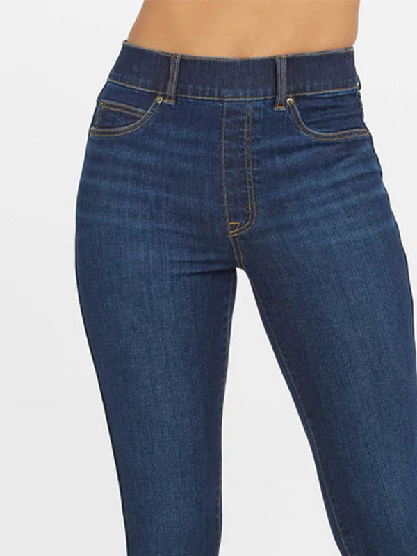 Spanx koreguojantys džinsai-leginsai "Ankle Skinny Indigo"
