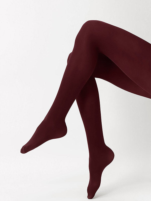 Oroblu nepermatomos matinės pėdkelnės "All Colors 50 Den Bordeaux"