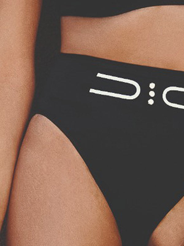Lidea bikini maudymosi kostiumėlis "Mariella Black - White Stripes"