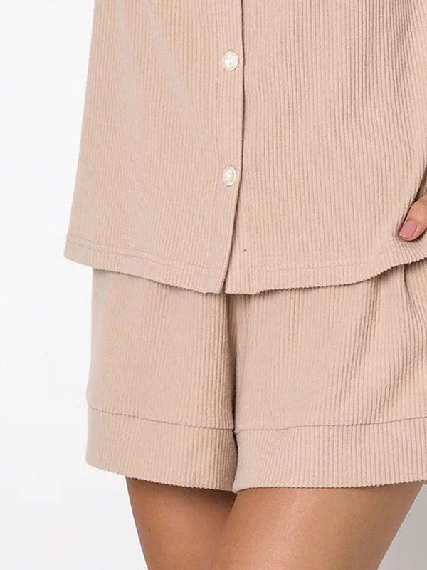 Aruelle laisvalaikio apranga su viskoze "Tory Short Beige"