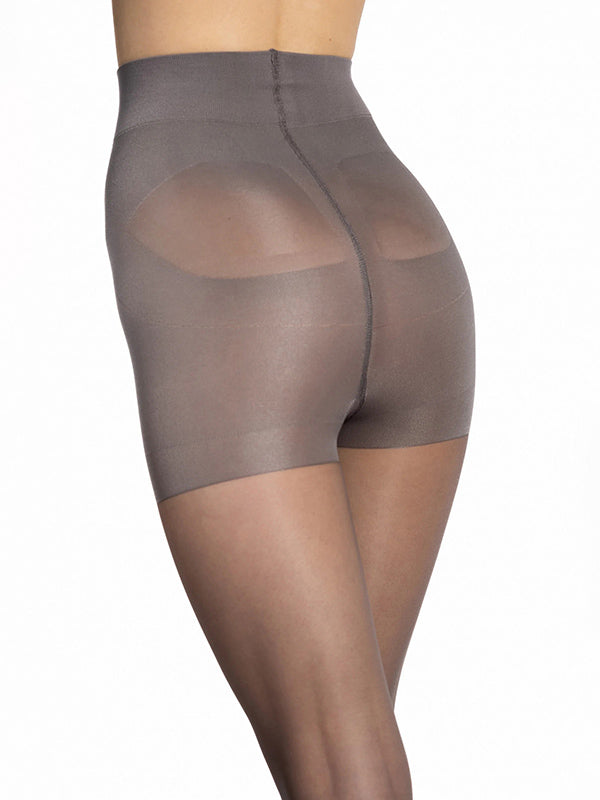 Veneziana formuojančios kompresinės pėdkelnės "Total Slim 30 Den Graphite"