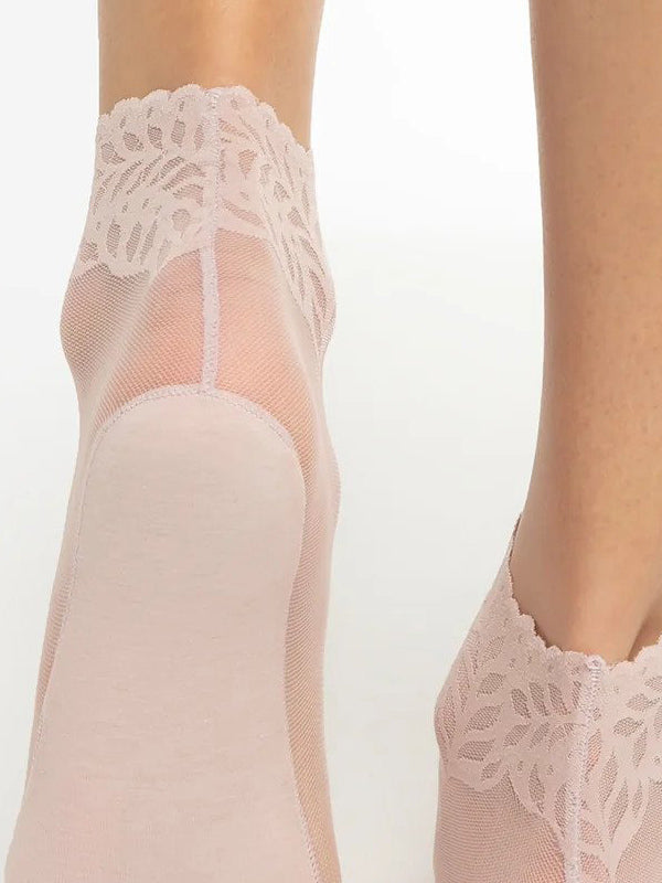 Gatta tinklinės kojinaitės "41 Powder Pink"
