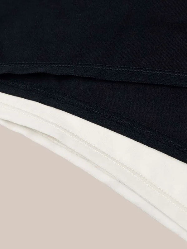 Esotiq 2 medvilninių kelnaičių komplektas su nėriniais "Pinky Black - Cream"