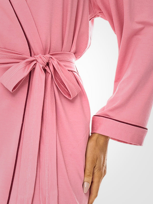 L&L viskozinis chalatas "Darcy Pink"