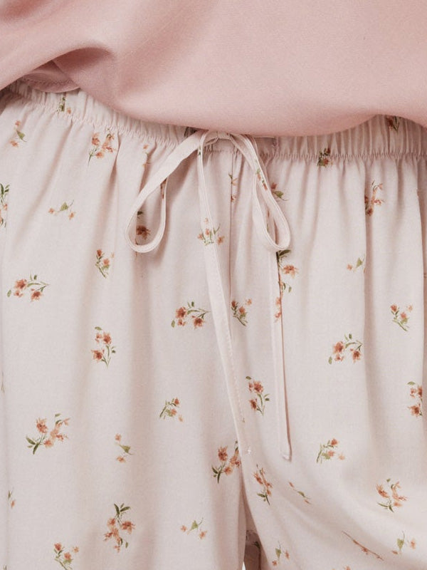 Aruelle trumpa viskozinė pižama "Flossie Light Pink"