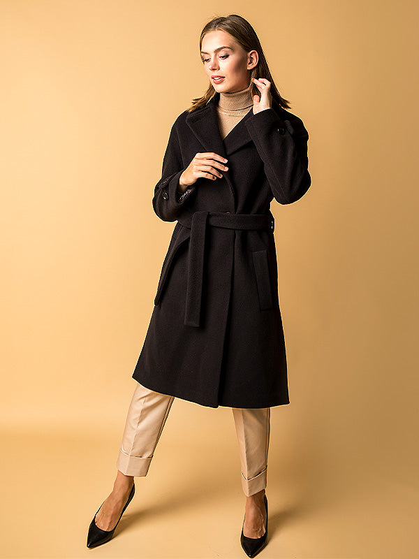Lener Cordier vilnos paltas "Colette Black"