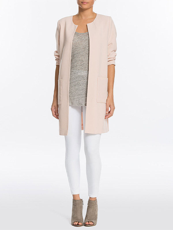 Spanx koreguojantys džinsai-leginsai "Jean-ish® Ankle White"