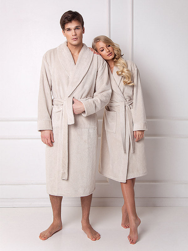 Aruelle vyriškas chalatas "Fernand Beige"