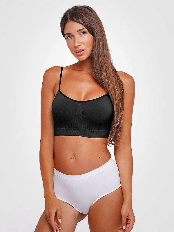 Giulia minkšta mikrofibros liemenėlė "Cami Black"