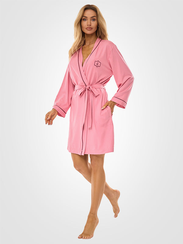 L&L viskozinis chalatas "Darcy Pink"