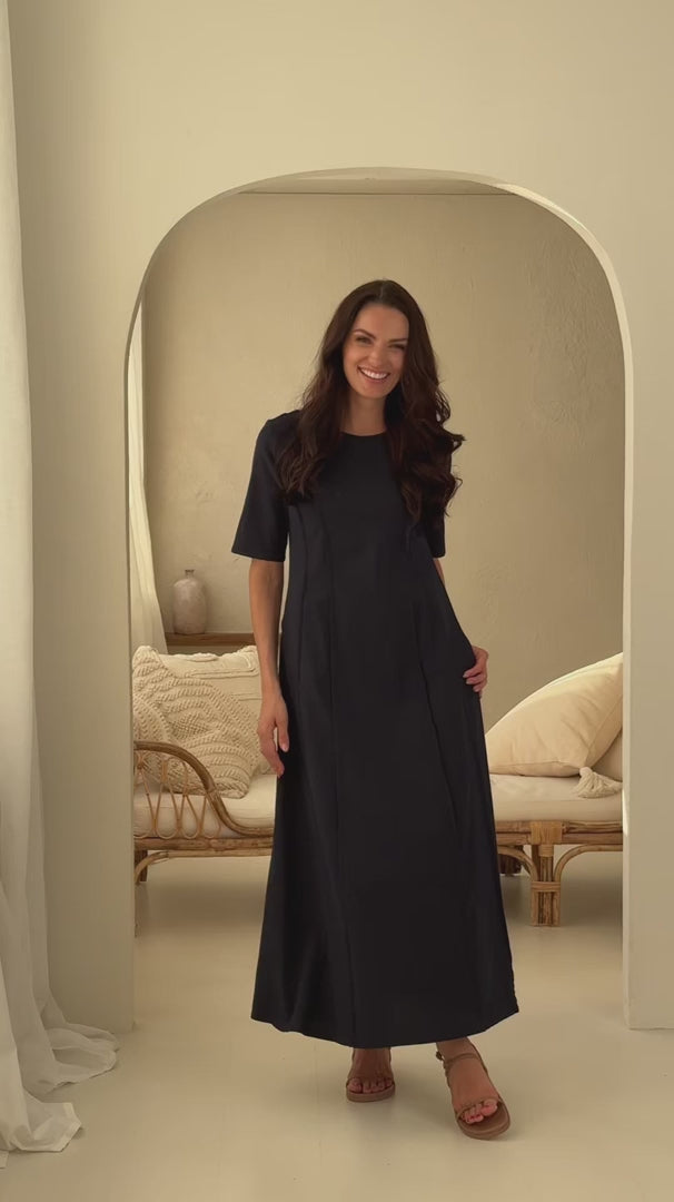 Laadi video üles: elegantiška lininė suknelė