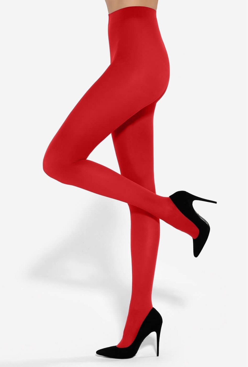 Gatta Opaque Matte Tights Rosalia 40 Den Red
