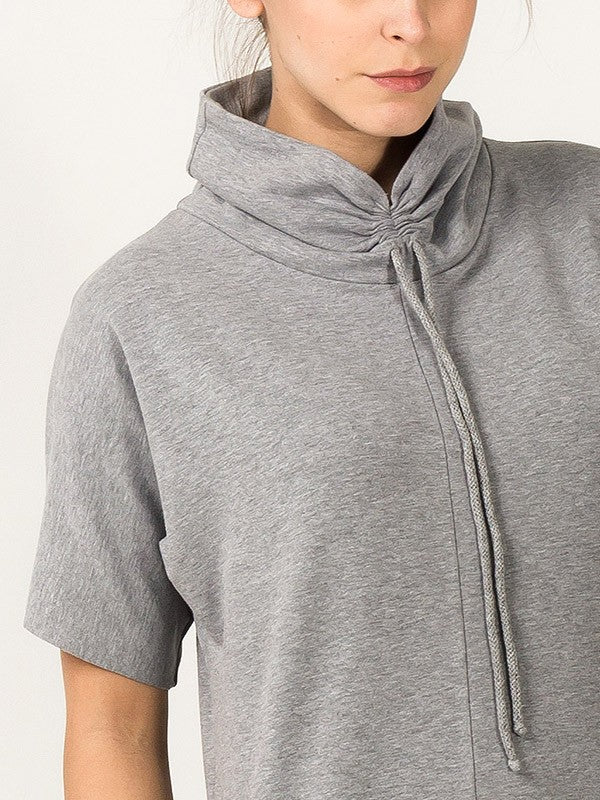 Tessita medvilninė suknelė "Raina Light Grey"