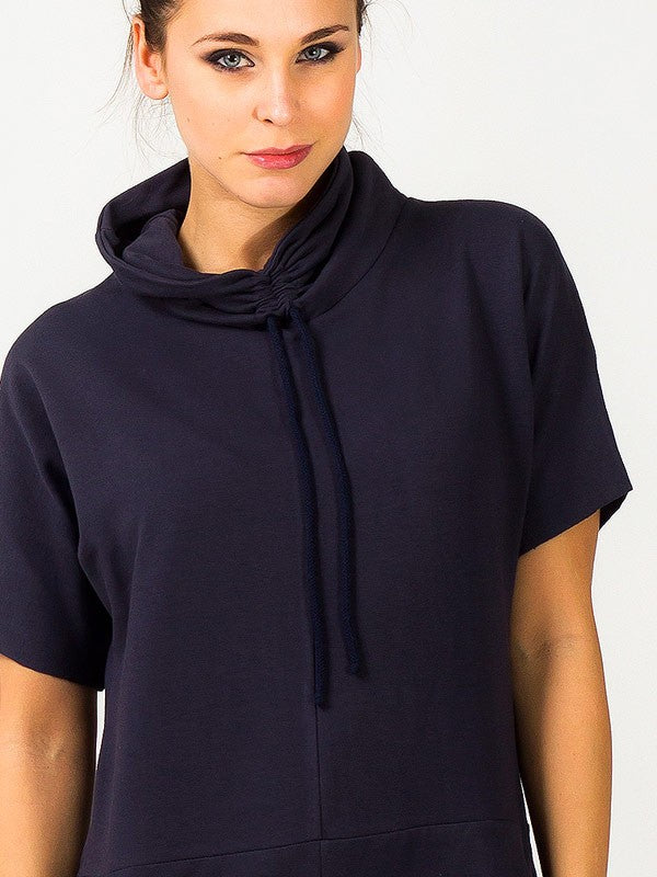 Tessita medvilninė suknelė "Raina Navy"